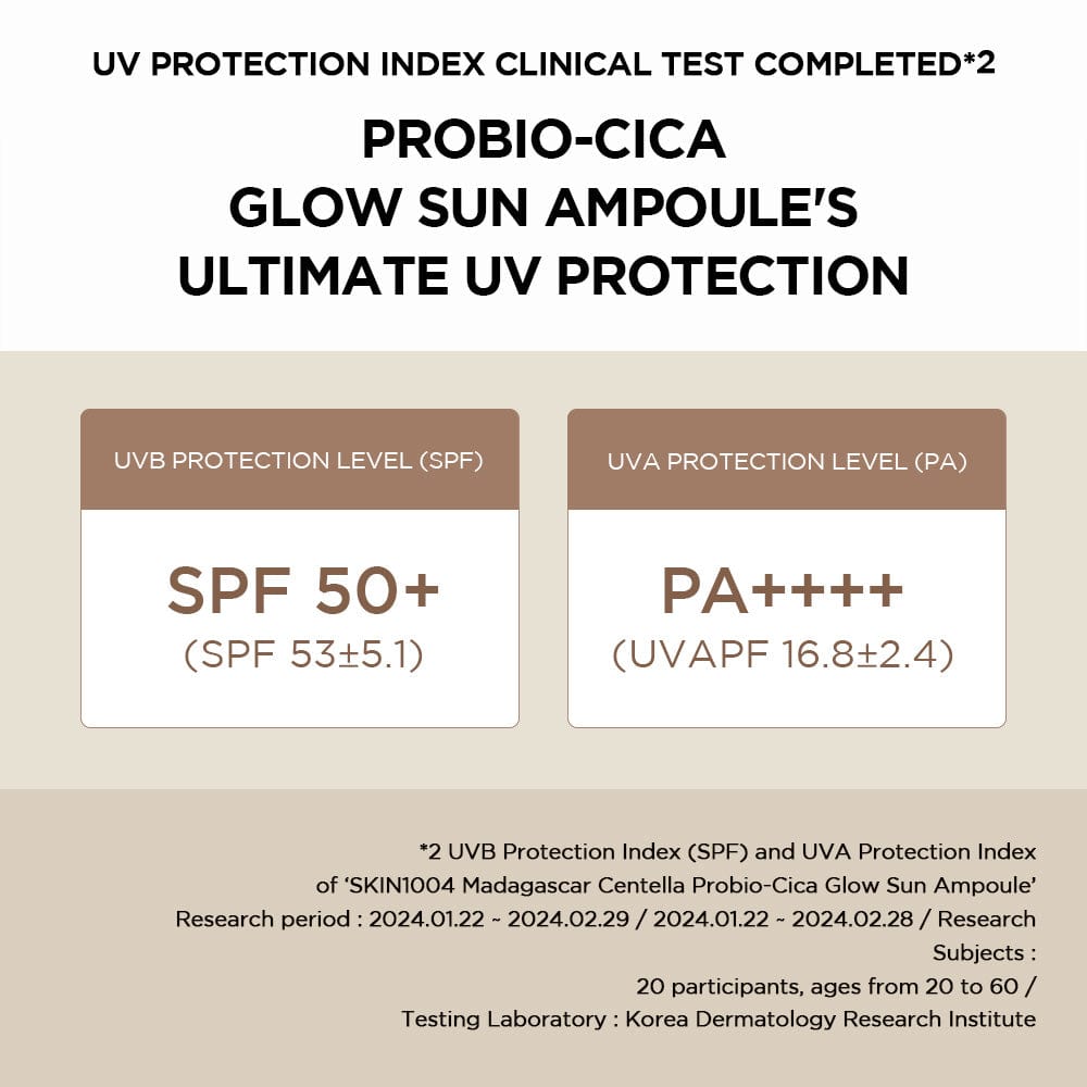 Probio-Cica Glow Sun Ampoule — SKIN1004