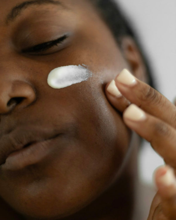 Textura de crema facial